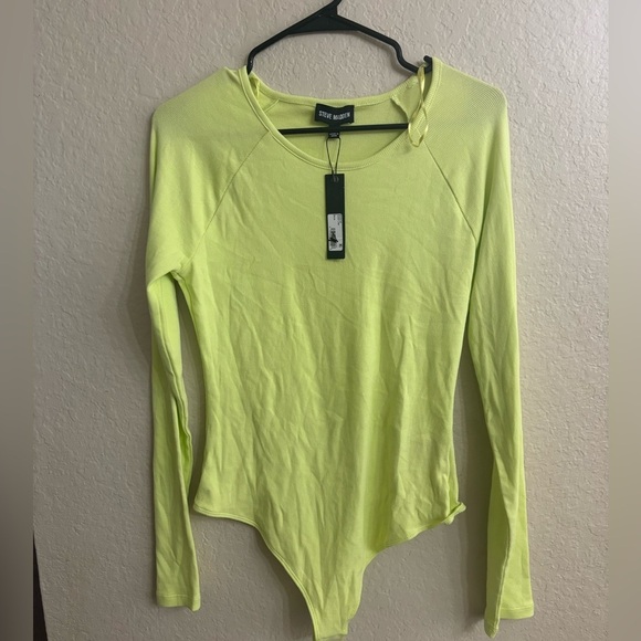 Steve Madden Tops - Steve Madden Ribbed Bodysuit